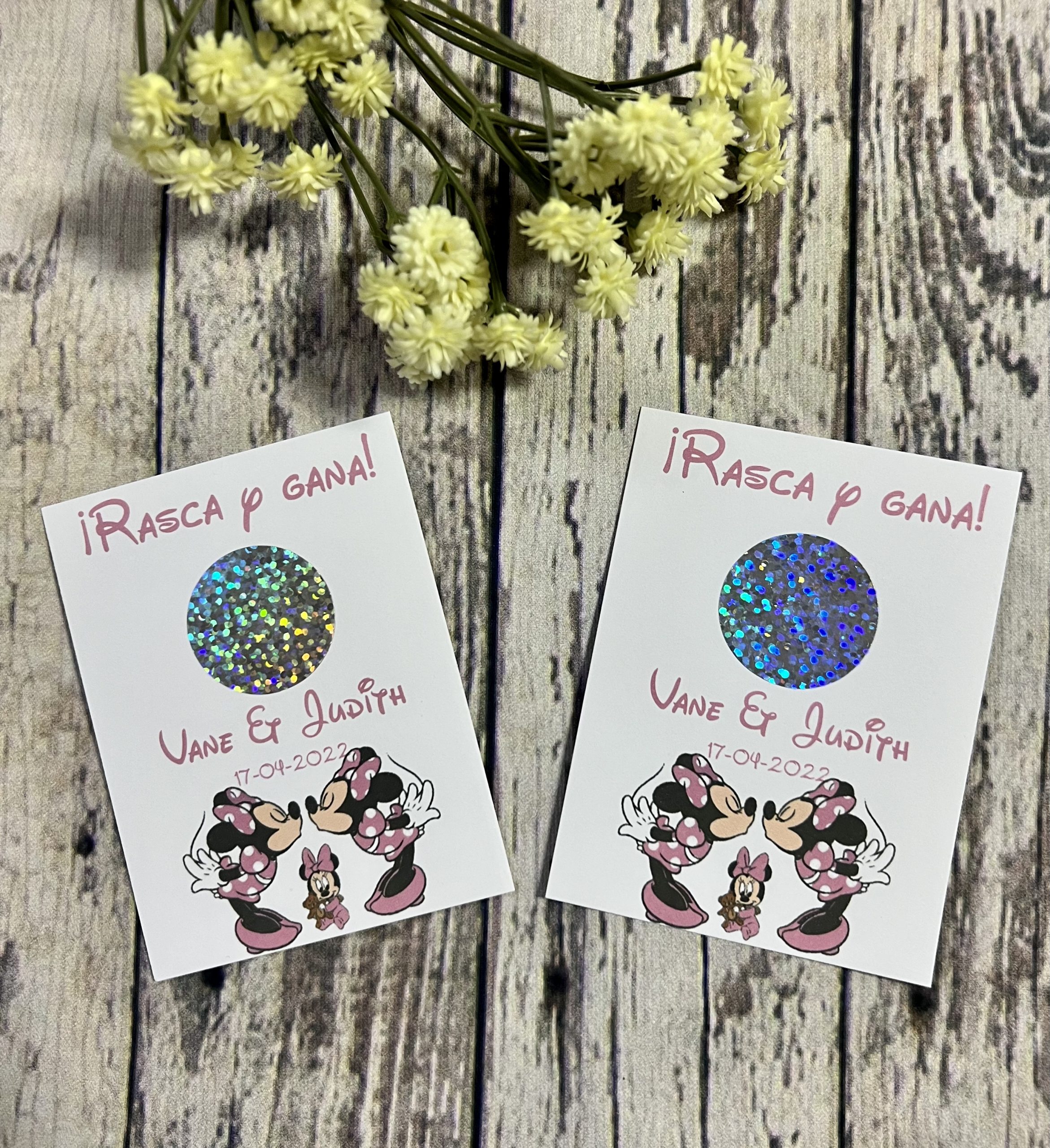 Rasca fondo minnie y minnie