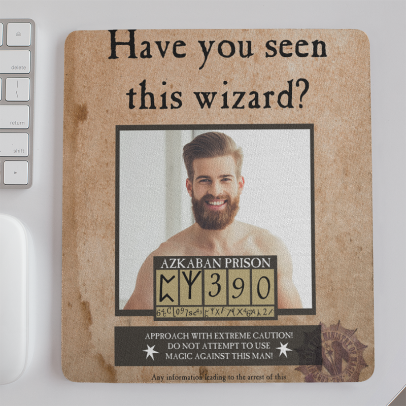 Alfombrilla para ratón personalizada con foto “Prisionero Azkaban”