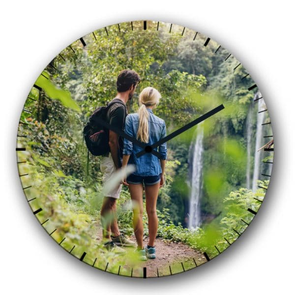 Reloj de pared personalizado (Clásico sin números)