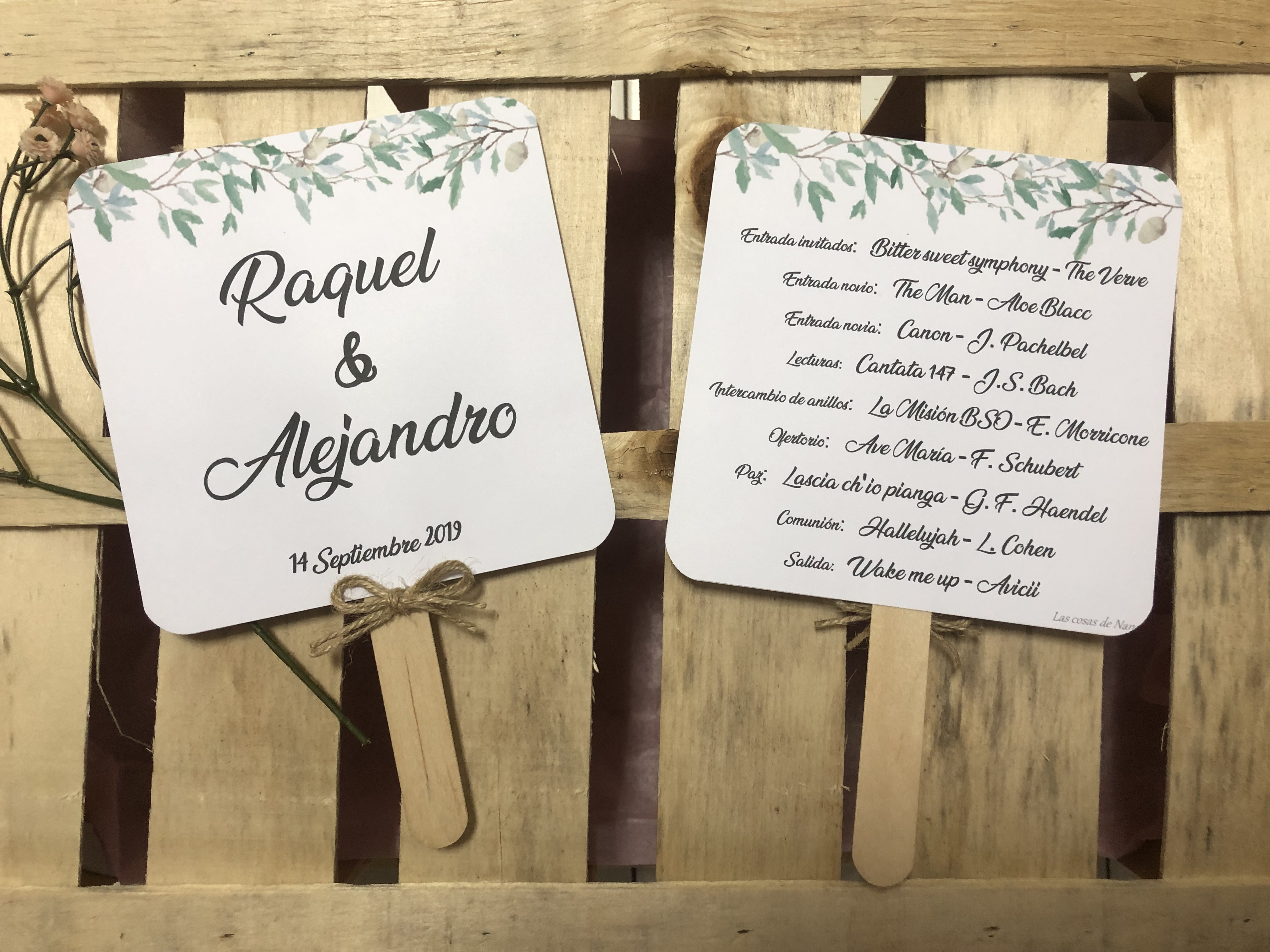 Pai pai boda ramas