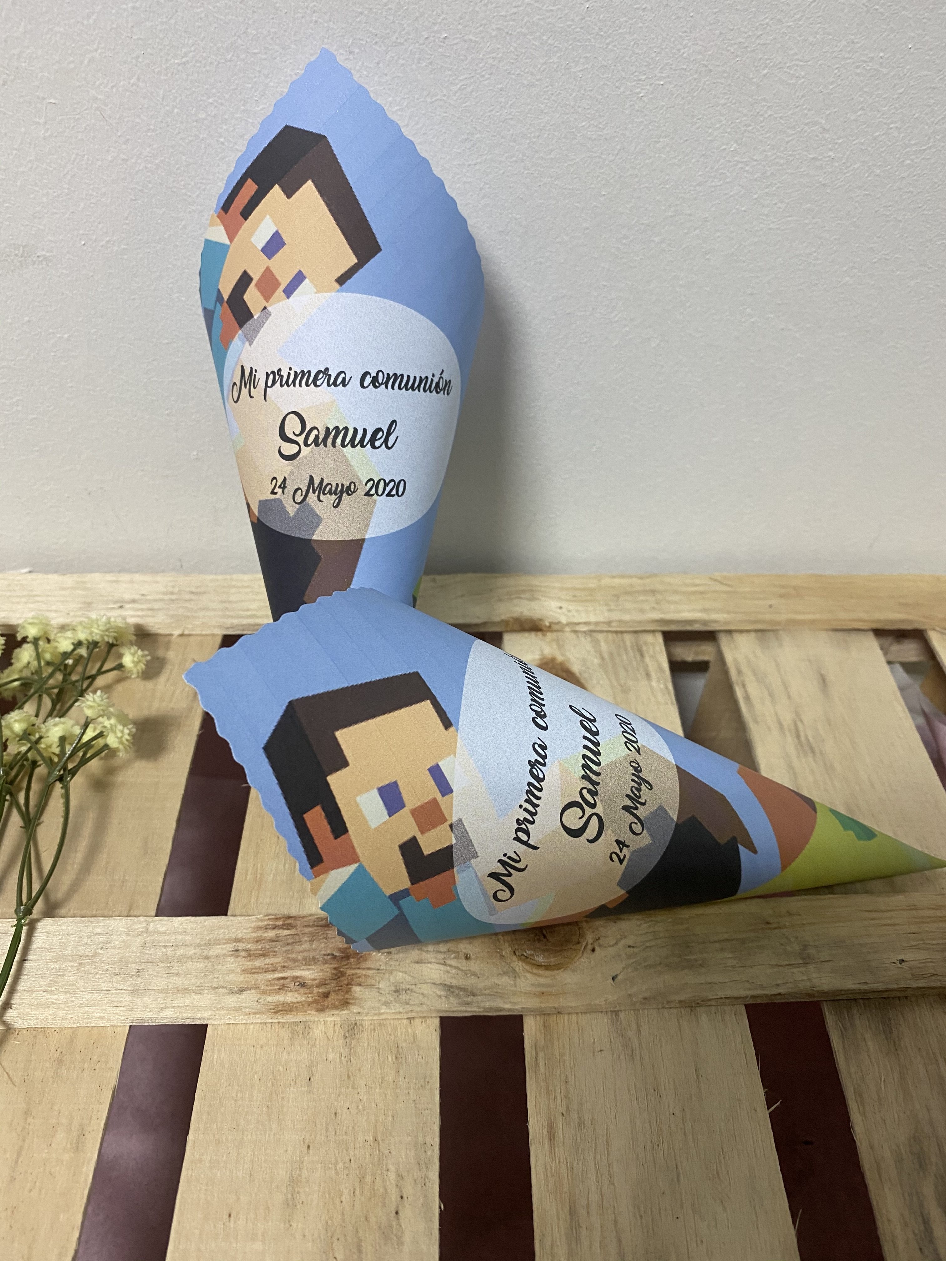 Cono fondo juego minecraft