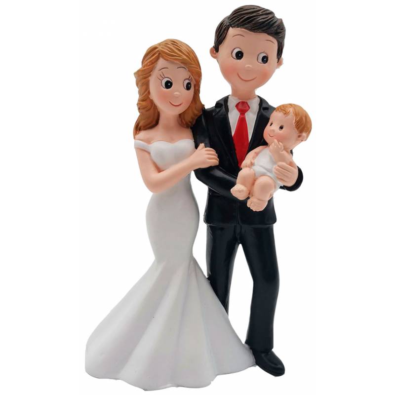 Figura pastel con bebé 2891