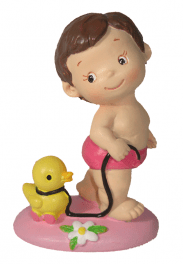 Figura pastel niña patito 6549RS