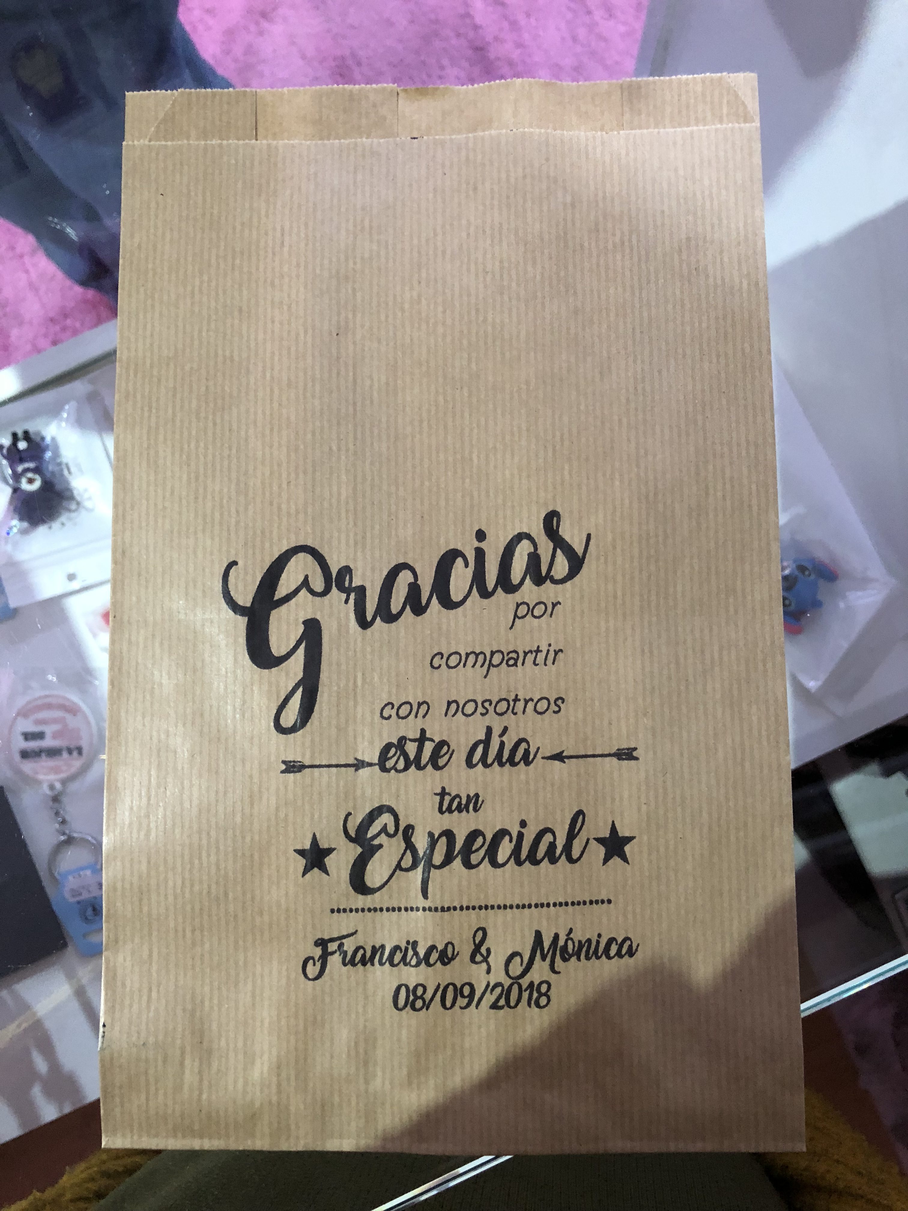 Bolsa kraft totalmente personalizada a tu gusto