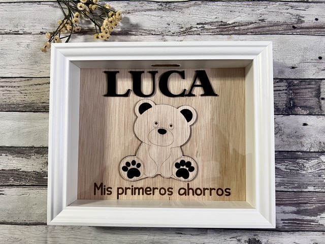 Hucha personalizada oso