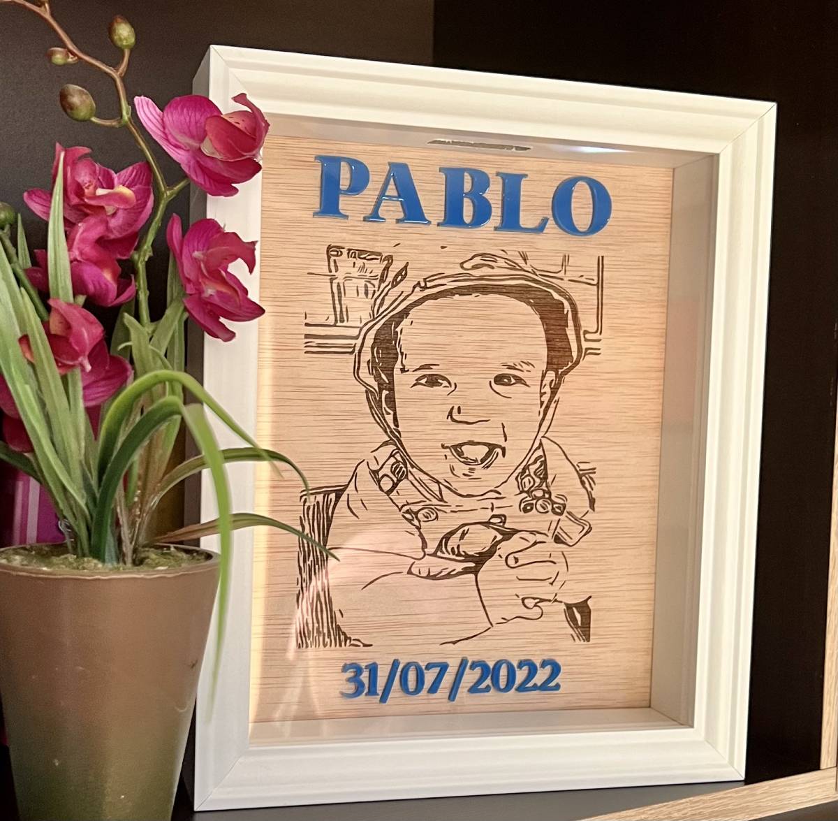 Hucha personalizada con foto