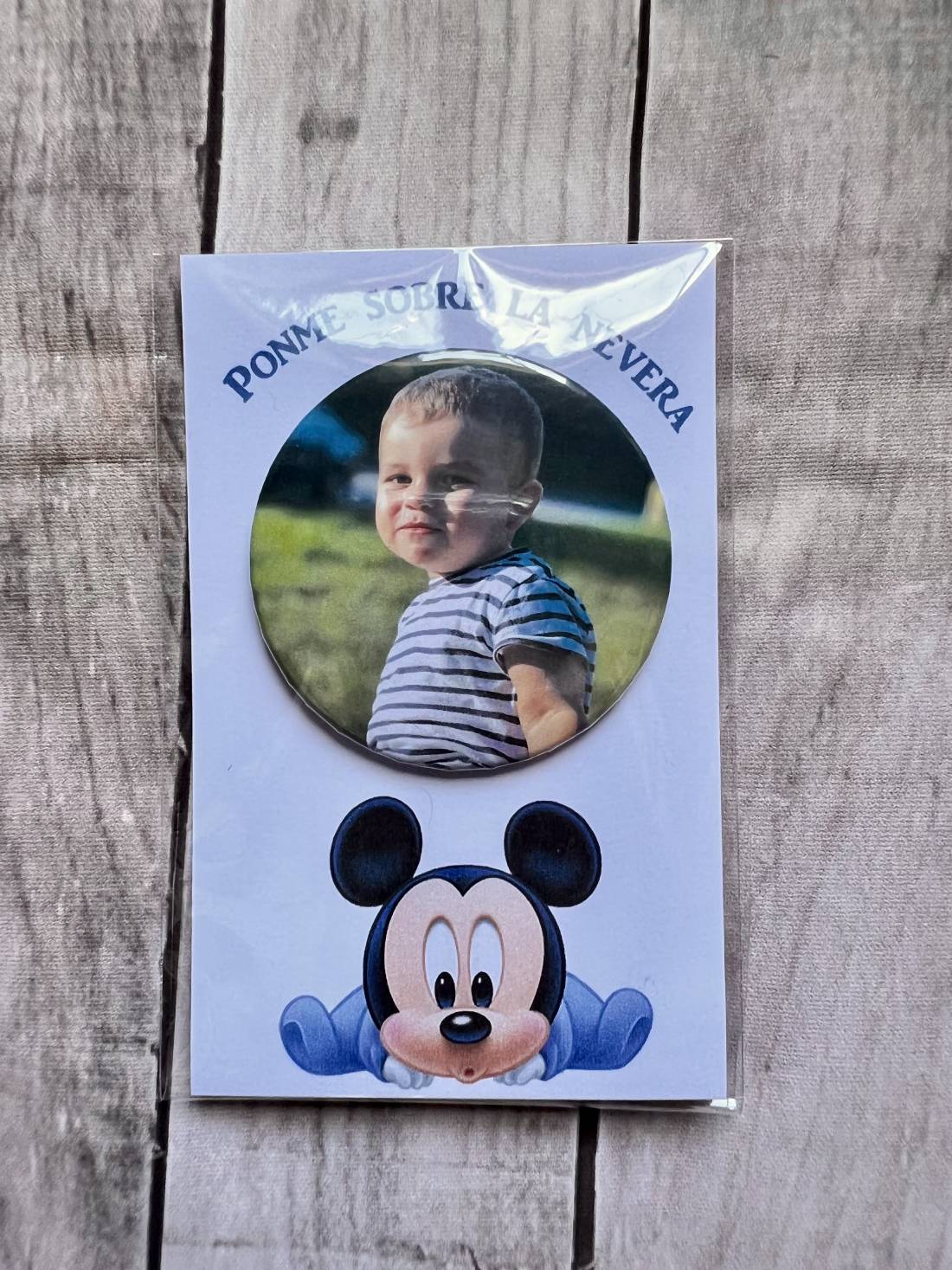 Imán personalizado redondo 6cm