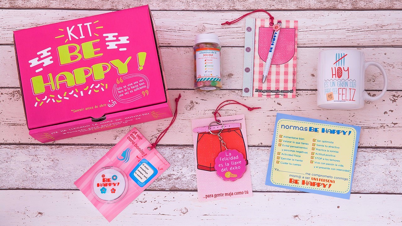 Kit Be Happy: para mujeres que se comprometen con la felicidad