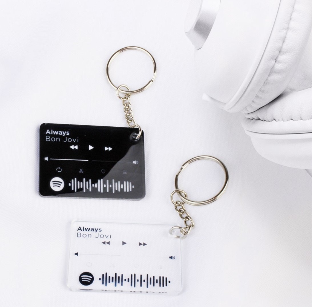 Llavero Metacrilato con Canción Spotify