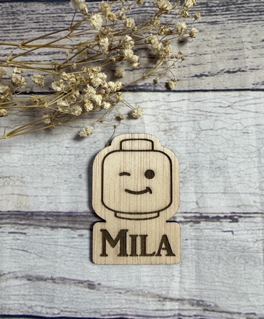 Marcasitios cabeza pieza lego con imán