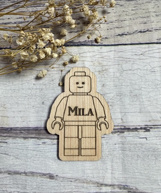 Marcasitios muñeco lego con imán