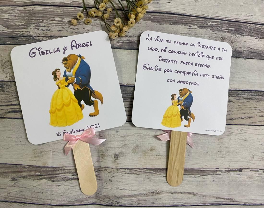 Pai pai boda bella y bestia