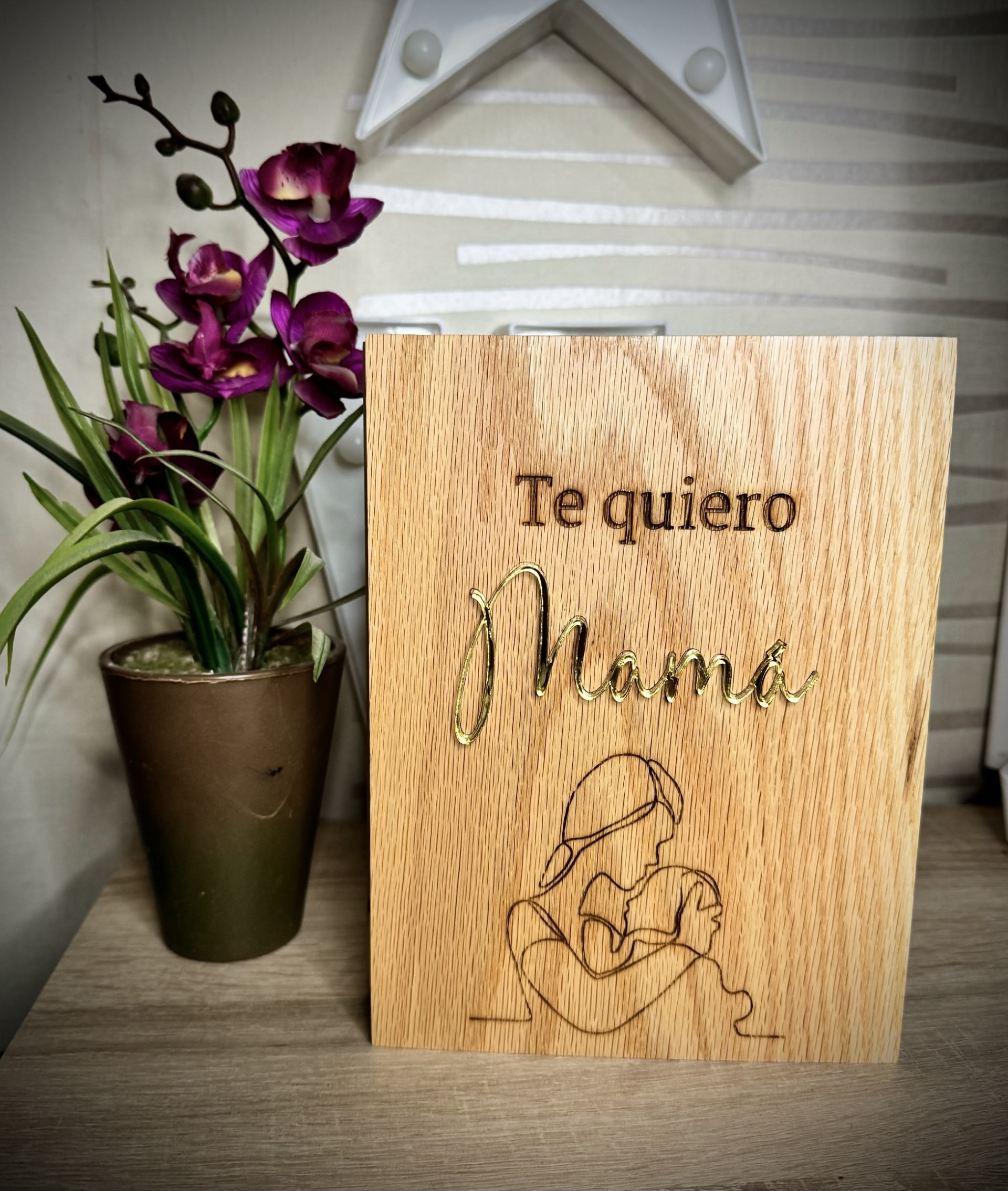 Portafotos Te quiero Mamá