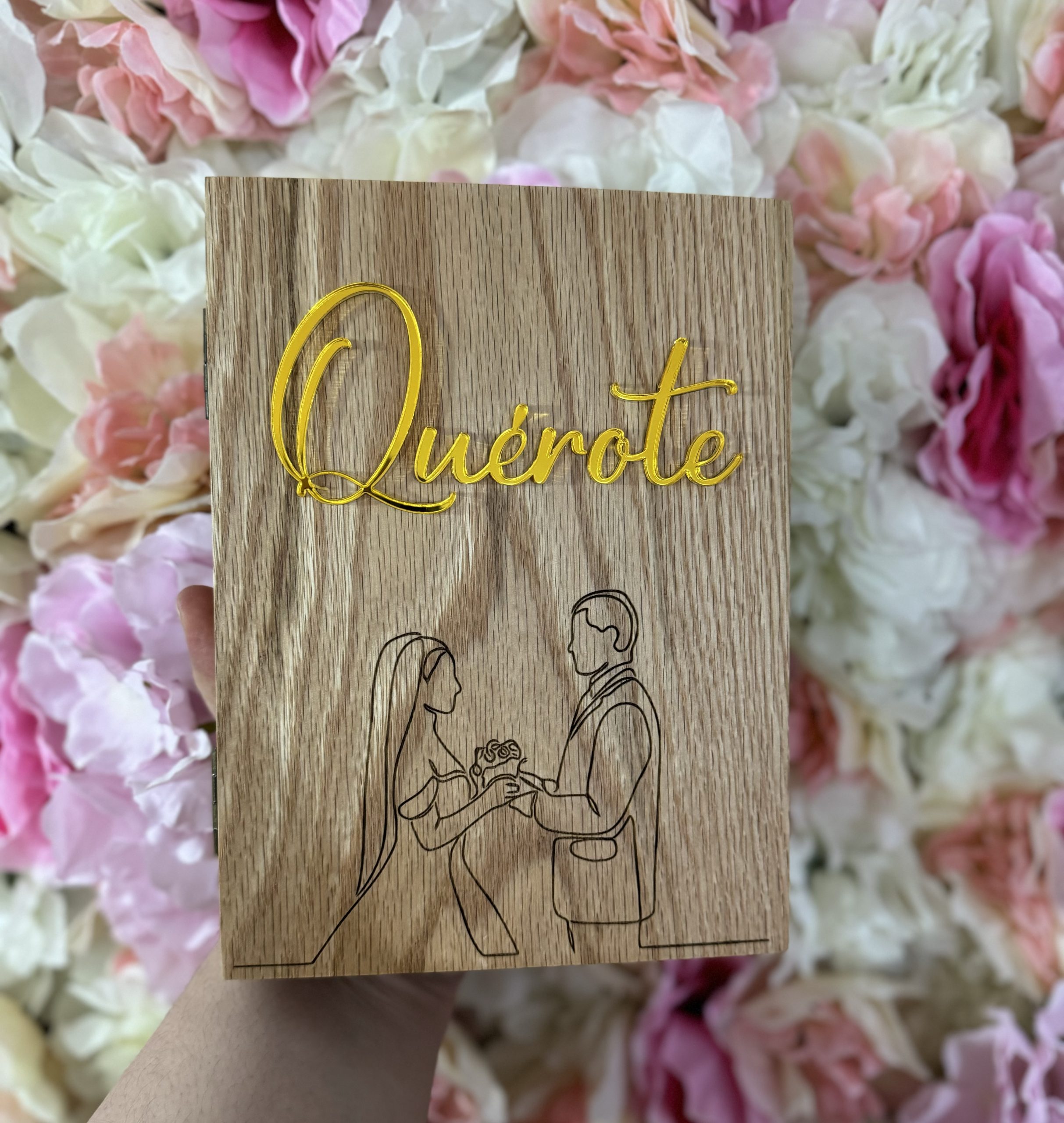 Portafotos novios Quérote