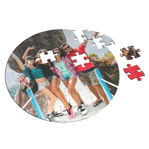 Puzzle personalizado redondo 72 piezas