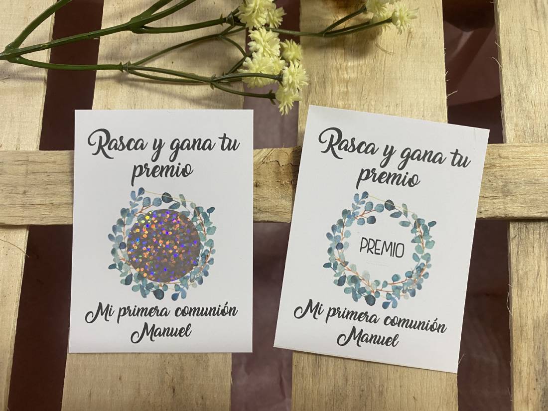 Rascas fondo corona eucalipto
