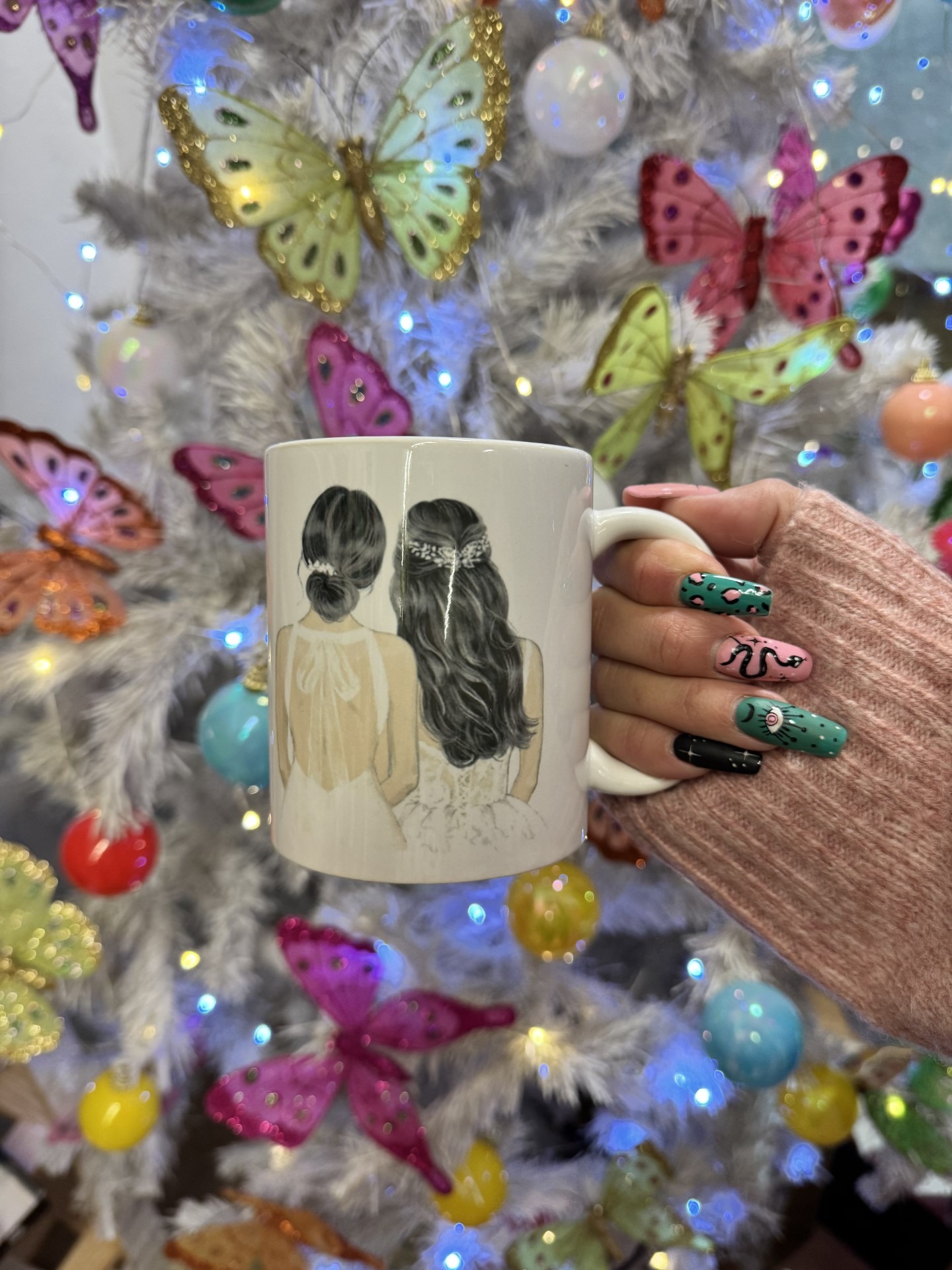 Taza personalizada amiga/novia