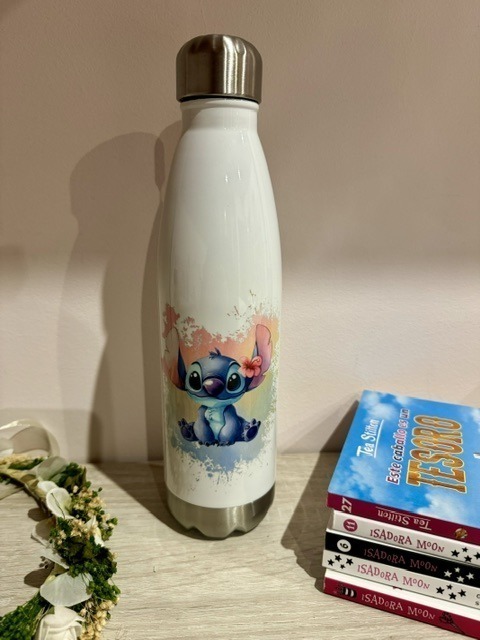 Botella térmica stitch personalizada