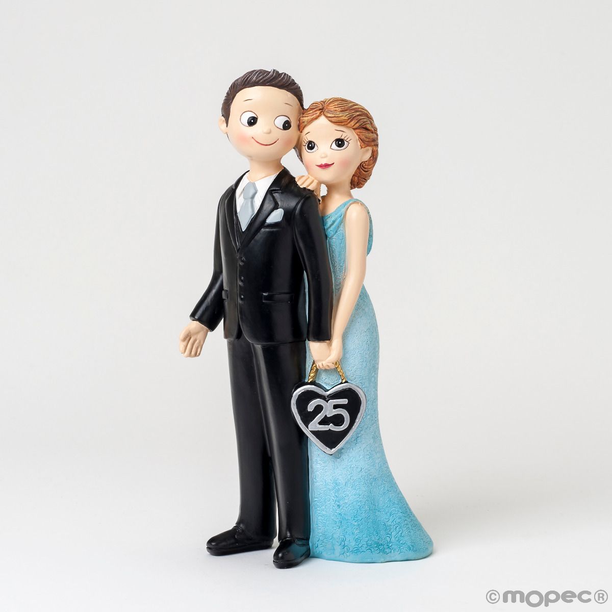 Figura novios aniversario 25 años Y925