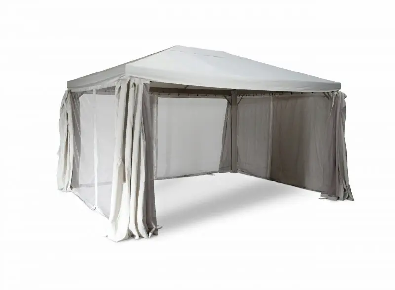 Conjunto de comedor madera y cuerda beige 8 plazas